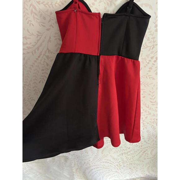 Official DC HARLEY QUINN Halloween Costume Dress! sz SM - Picture 5 of 6